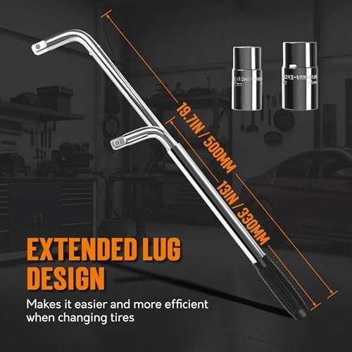 TONDA Telescoping Lug Wrench and 4 Way Lug Wrench - Image 3