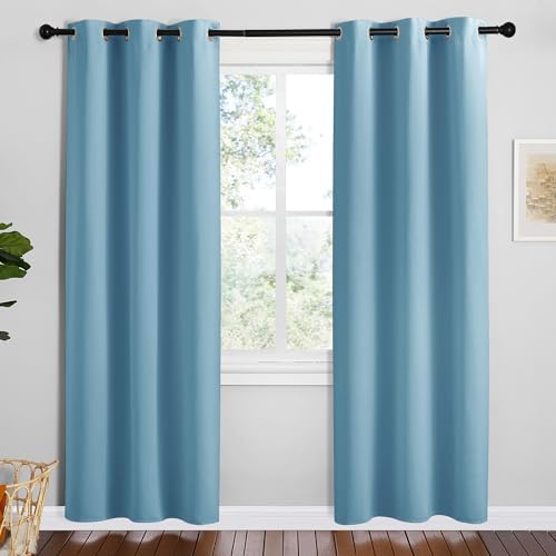 NICETOWN Teal Blue Blackout Curtains by NICETOWN