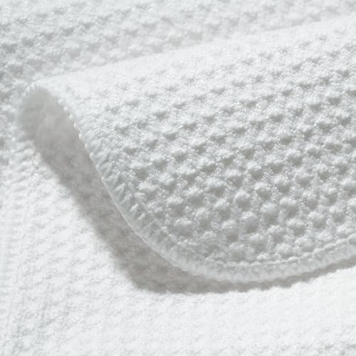 POLYTE 340 GSM Microfiber Waffle Kitchen Dish Tea Towel, 16x28 in, 18 Pack - Image 3
