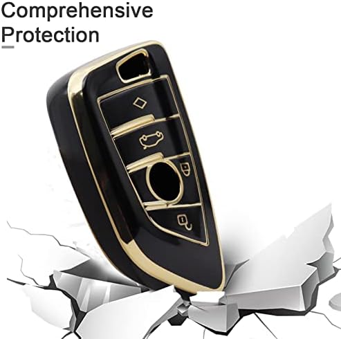 for BMW Key Fob Cover, Soft TPU Full Protection Key Case - Image 3