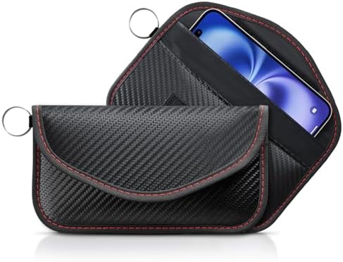 LivTee Faraday Key Fob Protector, RFID Blocking Faraday Bag by LivTee