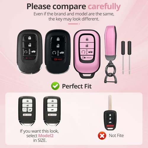 for Honda Key Fob Cover Accessories- Matte TPU Key Fob Cover - Image 2