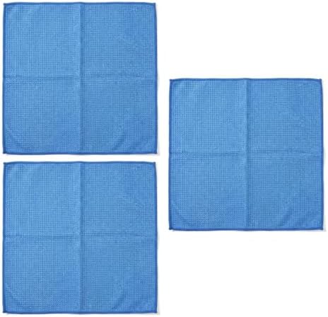 3PCS Microfiber Car Towels, 15x15 Inch, Highly Absorbent Waffle Weave Drying by Unknown
