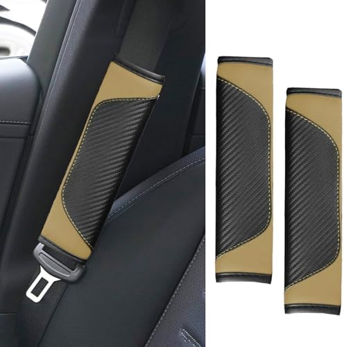 2PCS Car Seat Belt Cover Pads, Seatbelt Shoulder Cushion by ongfuwu