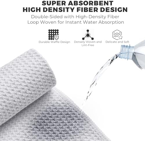 Mile High Life Microfiber Golf Towel 3 Pack Waffle - Image 3
