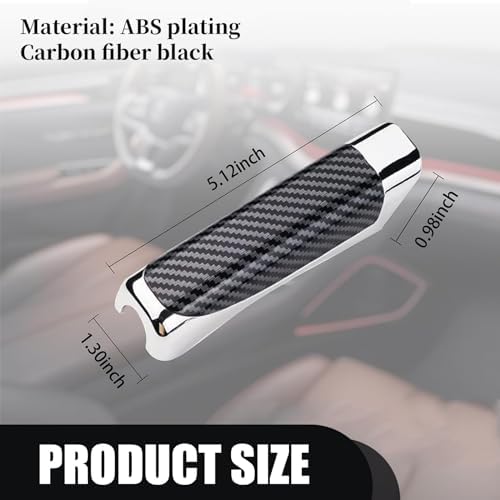 Pack-1 Car Handbrake Cover, Anti-scratch ABS Decorative Protective Case - Image 2