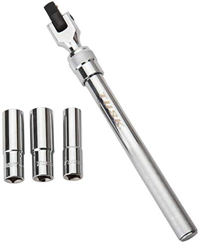 TUSK Extendable UTV Lug Wrench Kit – 11–17″ Telescoping ½″ Drive Swivel Head + by TUSKPowersports