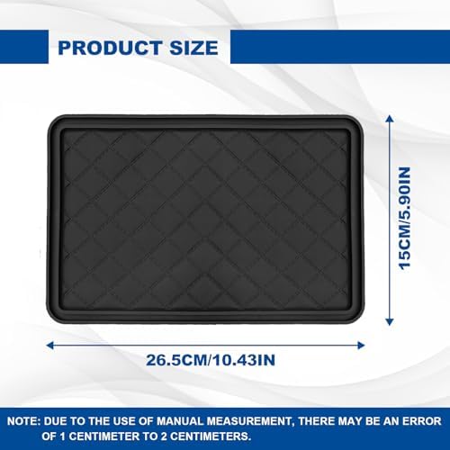 Car Dashboard Anti-Slip Mat, 10.4"x 5.9" Multifunctional Universal Car Magic - Image 2