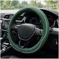 Car Steering Wheel Cover, 15 Inch Anti-Slip Breathable Leather Auto Steering by Unknown