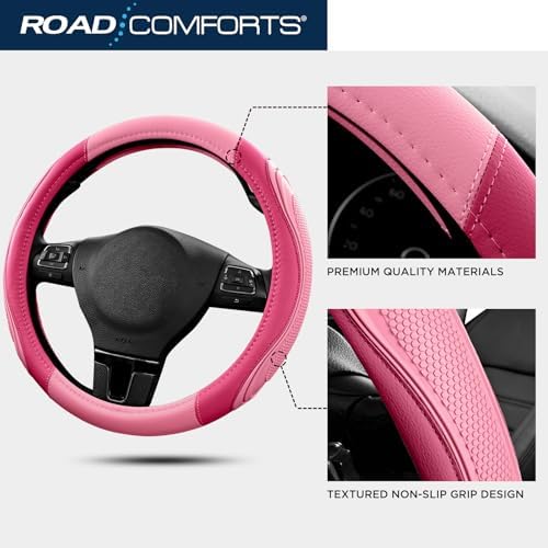 Road Comforts Car Steering Wheel Cover - Image 4