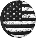 Spare Tire Cover Vintage American Flag by TGKBRMEA