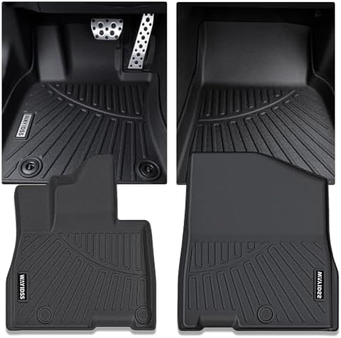Front Floor Mats for KIA Carnival Gas 2026 2025 2024 2023 2022 TPE All Weather by WAYIDSS