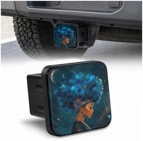 2" Hitch Cover African Woman Rubber Towing Hitch Covers Hitch Protector by Unknown