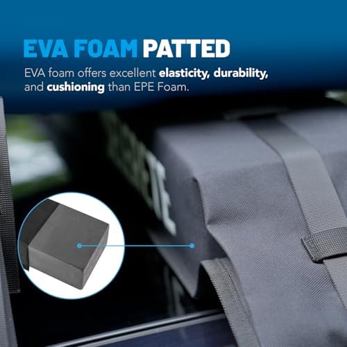 Universal Car Soft Kayak Roof Rack Pads - Image 6