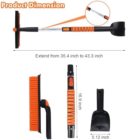 Eazy2hD 3 in 1 Silicone Snow Brush - Image 6