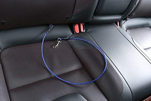 Pet Dog Car Seat Belt Restraint, Chew Proof Dog Vehicle Safety Tether Cable - Image 4