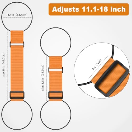 Mayski 4 Pack Adjustable Elastic Luggage Connector Straps - Image 4