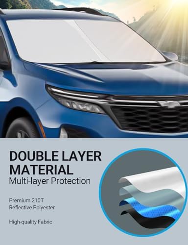 Proadsy Custom Fit Car Windshield Sun Shade - Image 4