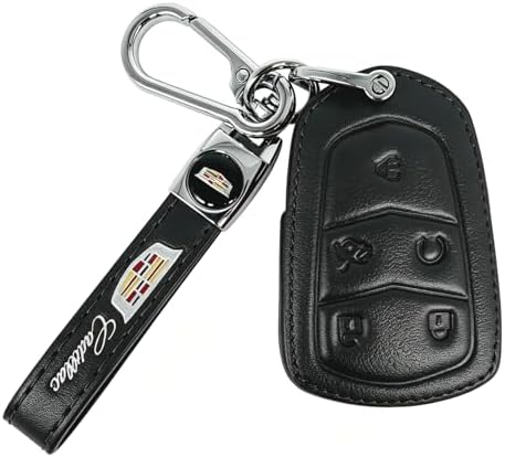 Leather Key Fob Cover Full Protective Case - Image 2