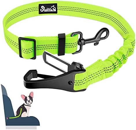 SlowTon Dog Car Seat Belt, 3 in 1 Latch Bar Attachment Dog Safety Seatbelt by SlowTon