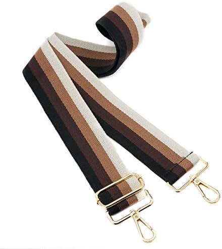 ZOOEASS Wide Shoulder Strap Adjustable Replacement Belt Crossbody Canvas Bag - Image 2