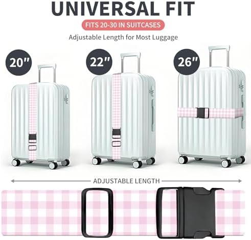 Luggage Strap for Suitcases Adjustable Travel Belt - Image 5