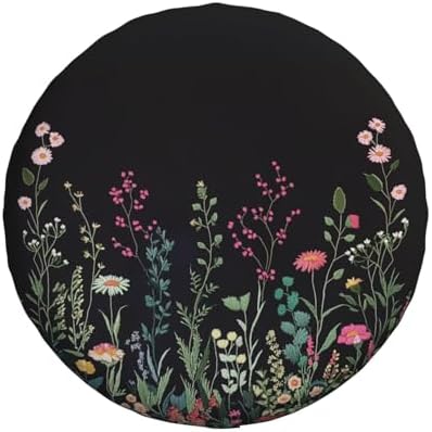 Wildflower Plant Spare Tire Cover Wheel Protectors - Image 2