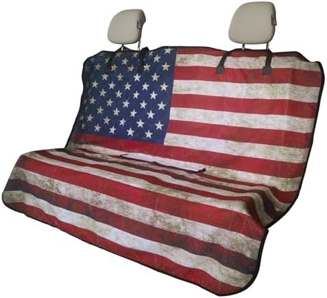 Back Seat Cover for Car Trucks Van SUV Jeep, Waterproof Rear Bench Towel Seat by LoyaGour