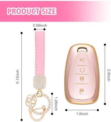 Rislobx Key Fob Cover Fit for Chevy Key, Car Key Case Protector - Image 3