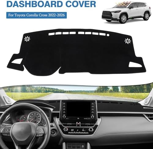 FIILINES Dash Cover for 2022-2025 2026 Toyota Corolla Cross Accessories - Image 2