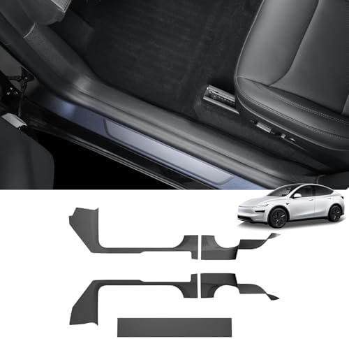 LUCKEASY 5PCS Door Sill & Seat Protectors - Image 2