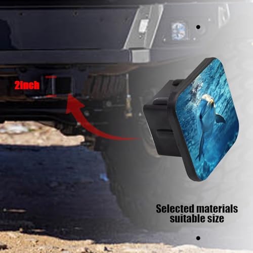 Hitch Cover Fits for 2-Inch Hitch, Close - Image 6