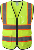 Reflective Mesh Safety Vest for Men Women by Ekkosafety