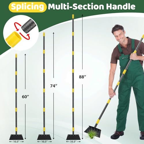 Ice Scraper, Snow Shovel, 2 Spades, Heavy Duty Floor Scrapers - Image 3