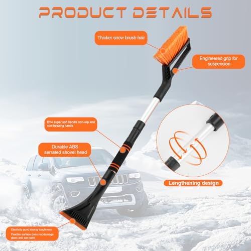 SINGARO Ice Scraper and Snow Brush - Image 6
