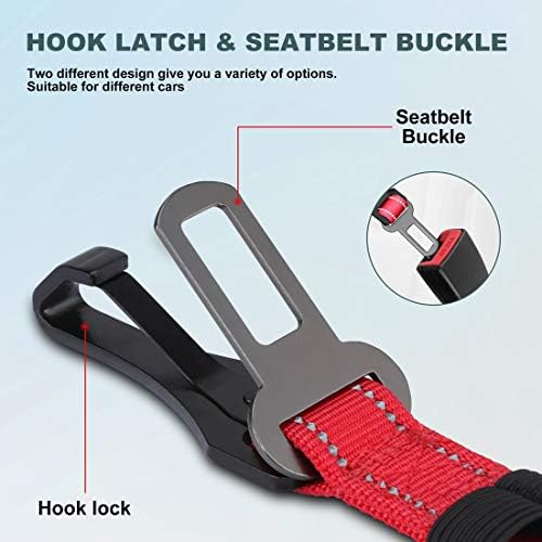 IOKHEIRA Dog Seat Belt 3-in-1 Car Harness - Image 2