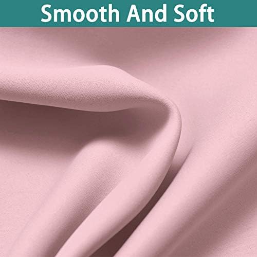 Yakamok Pink 100% Blackout Curtains 84 Inches Long - Image 6