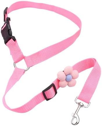 YAOHDAO Dog Seat Belt Harness for Car, Restraint Adjustable by YAODHAOD