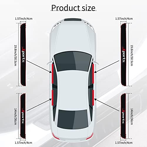 SINGARO Car Door Threshold Protection, Door Width 19.8x1.57inch Car/SUV - Image 2