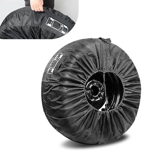 1 PC Car Tire Protector, 31.49" 210T Oxford Cloth Sun Dustproof 19"-23" Spare by Unknown