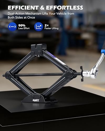 OMT 2 Ton Scissor Jack, 4409 Lb. - Image 4