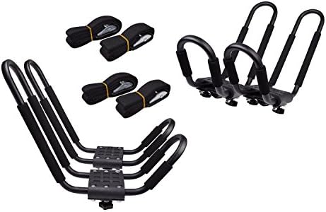TMS Kayak Roof Racks for 2 Kayaks by TMS
