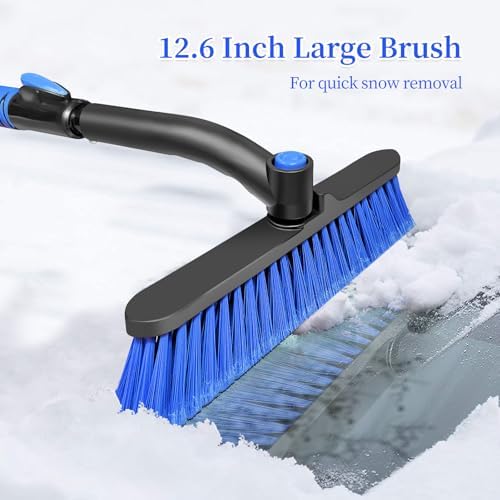 HEEYA 51 Inch Long Scraper Snow Brush - Image 3