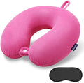 Travel Neck Pillow Memory Foam U Shape Airplane Pillow Deep Powder by Gosider