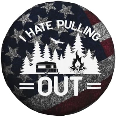 I Hate Pulling Out Spare Tire Cover by TZBVTAU