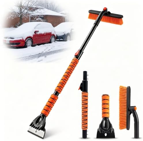 41" Snow Brush 2-in-1 Ice Scrapers by Unknown