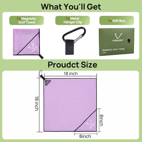 Magnetic Golf Towel 18"x18" - Image 6
