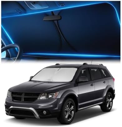 Magnelex Windshield Sun Shade for Dodge Journey 2009-2020, Foldable Car Window by Magnelex