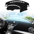 Cartist Black Dash Cover for 2010-2013 Mazda 3 Dashboard Cover Mat by cartist