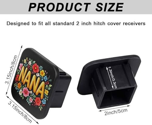 2" Trailer Hitch Cover Rubber Receiver Tube Cap Trailer Hitch Covers - Image 2